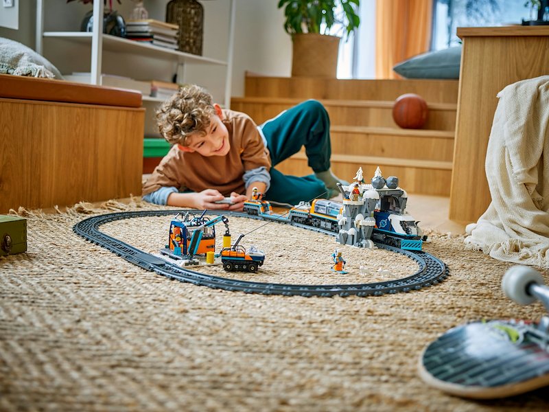 Lego® Treno espresso artico degli esploratori 60470
