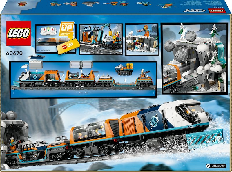 Lego® Treno espresso artico degli esploratori 60470