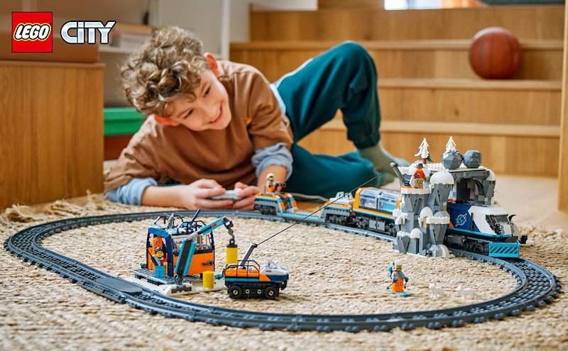 Lego® Treno espresso artico degli esploratori 60470