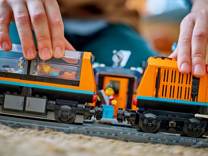 Lego® Treno espresso artico degli esploratori 60470