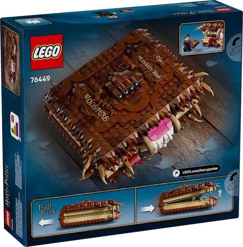 Lego® Il Libro Mostro dei mostri azzannante 76449