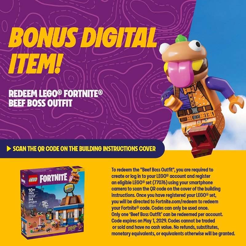 Lego® Ristorante di Durrr Burger 77076