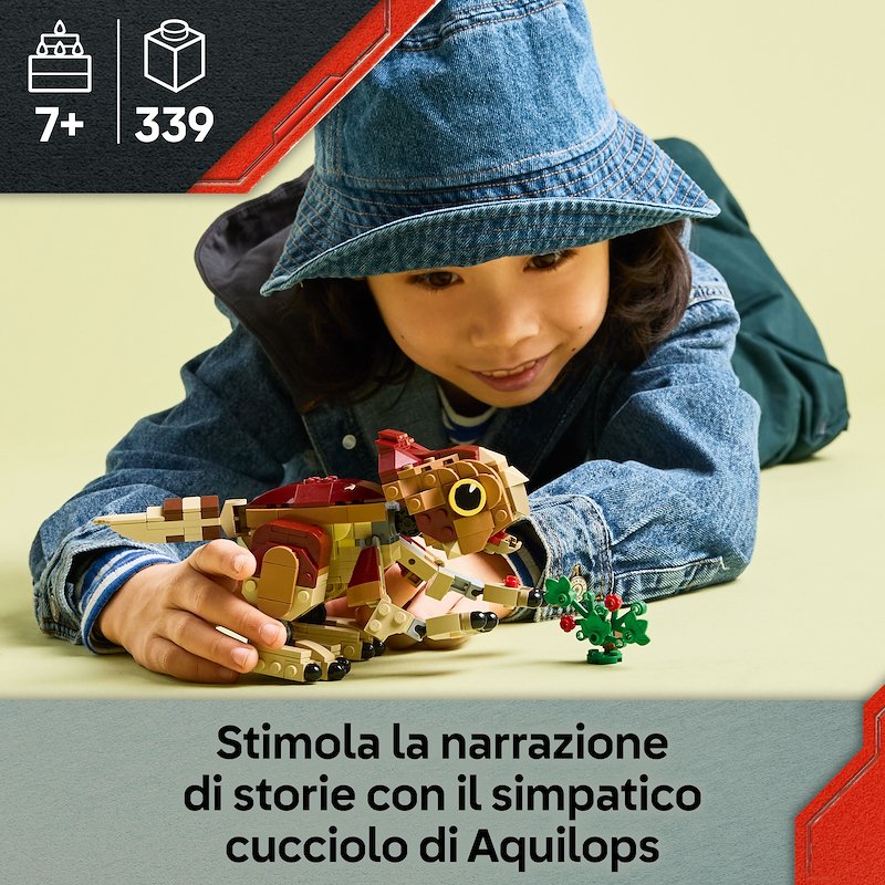 Lego® Dinosauro cucciolo Dolores: Aquilops 76970