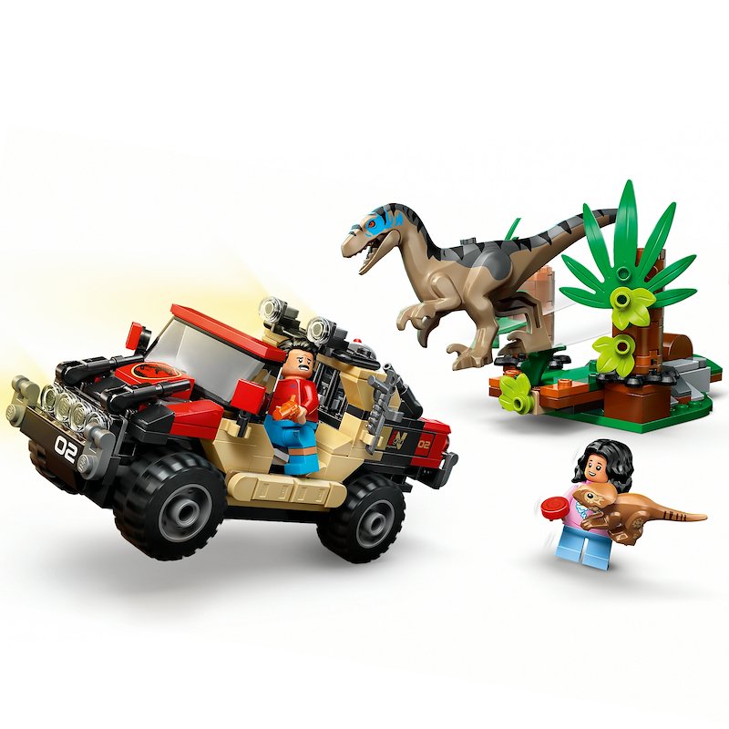Lego® Fuga dal Raptor sul fuoristrada 76972