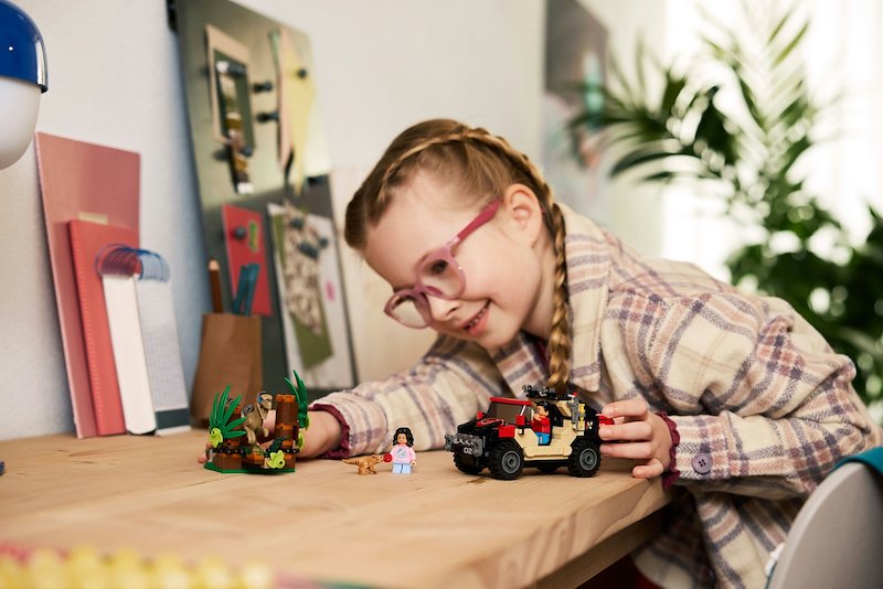 Lego® Fuga dal Raptor sul fuoristrada 76972