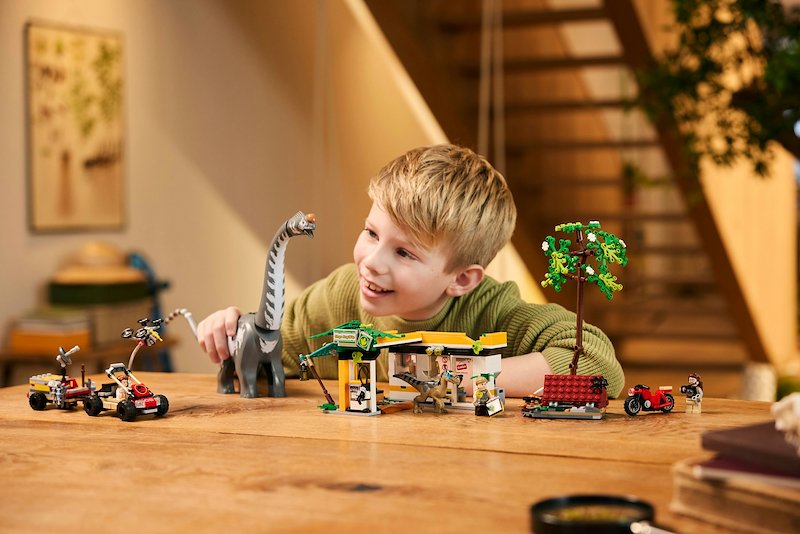 Lego® Alla ricerca del Raptor e del Titanosauro 76973