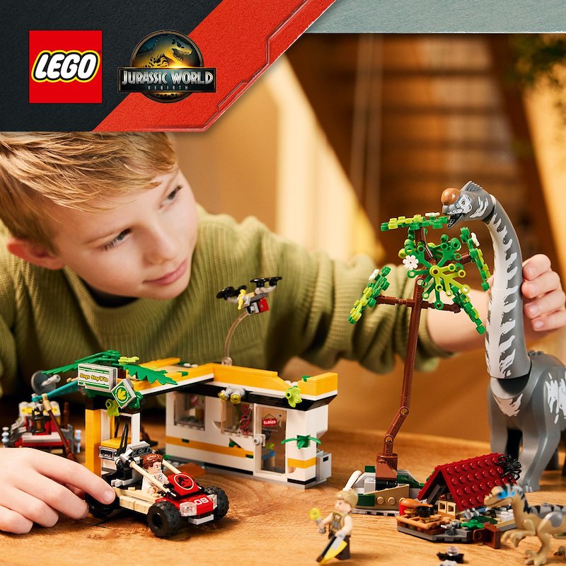 Lego® Alla ricerca del Raptor e del Titanosauro 76973