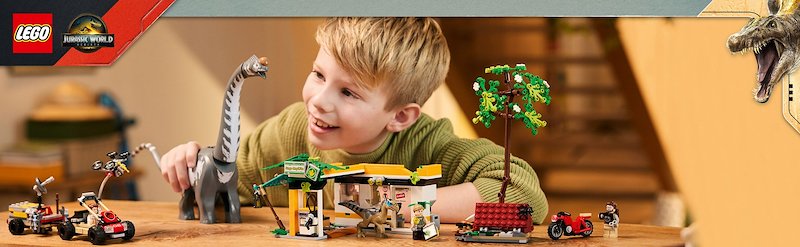 Lego® Alla ricerca del Raptor e del Titanosauro 76973