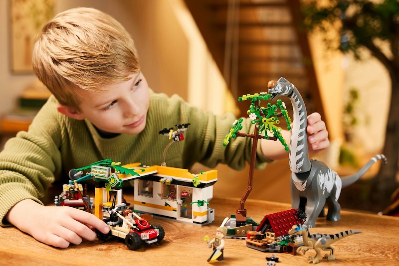 Lego® Alla ricerca del Raptor e del Titanosauro 76973