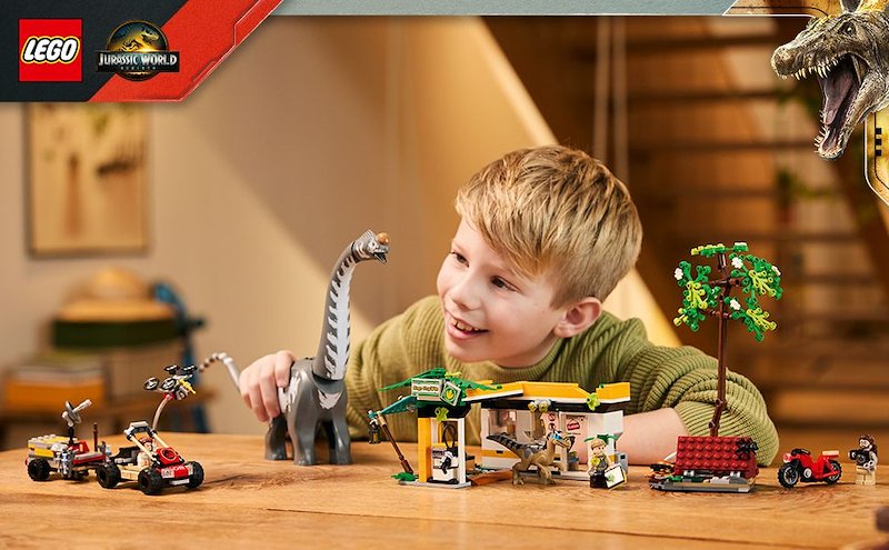 Lego® Alla ricerca del Raptor e del Titanosauro 76973