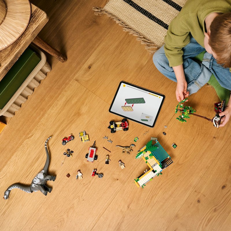 Lego® Alla ricerca del Raptor e del Titanosauro 76973