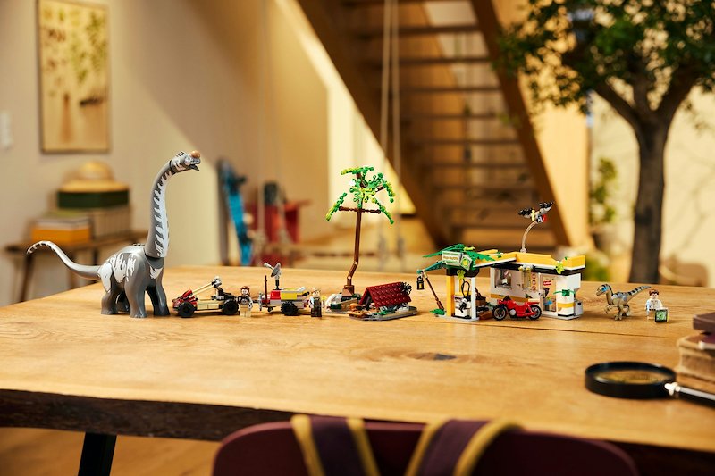 Lego® Alla ricerca del Raptor e del Titanosauro 76973