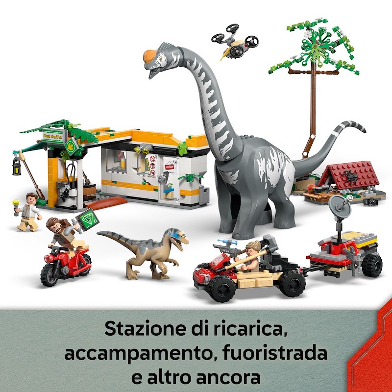 Lego® Alla ricerca del Raptor e del Titanosauro 76973