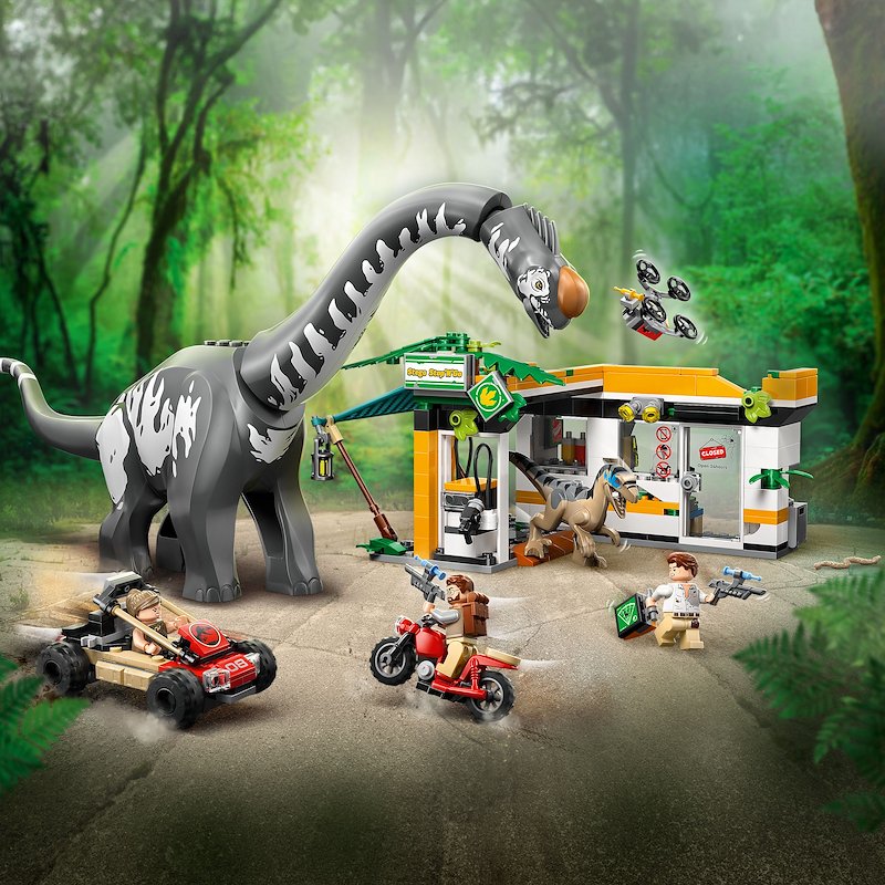 Lego® Alla ricerca del Raptor e del Titanosauro 76973