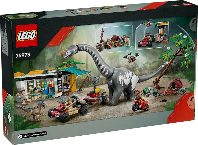Lego® Alla ricerca del Raptor e del Titanosauro 76973