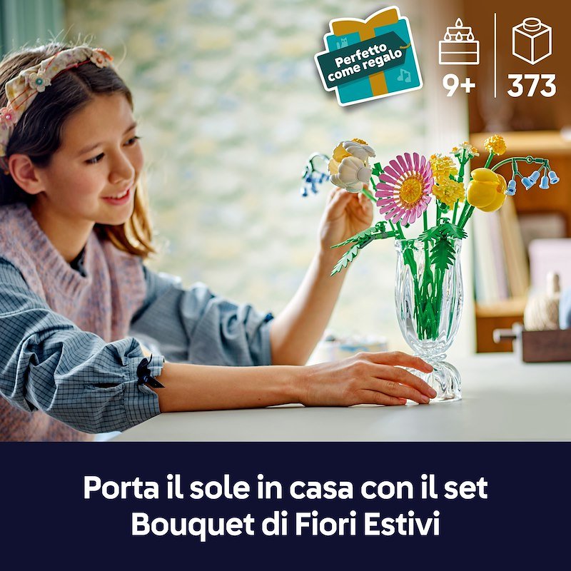 Lego® BOUQUET DI FIORI ESTIVI - 10347
