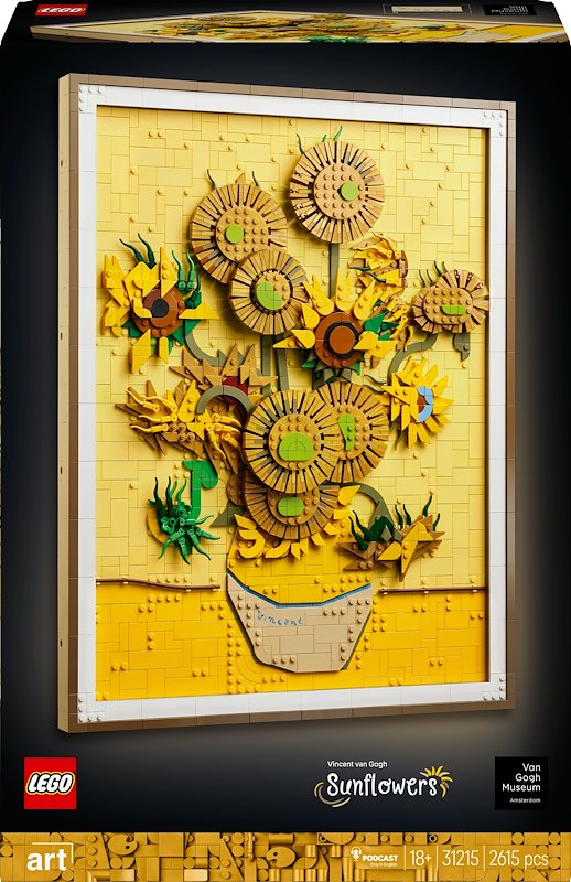 Lego Art Vincent van Gogh – Girasoli 31215