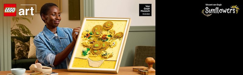 Lego Art Vincent van Gogh – Girasoli 31215