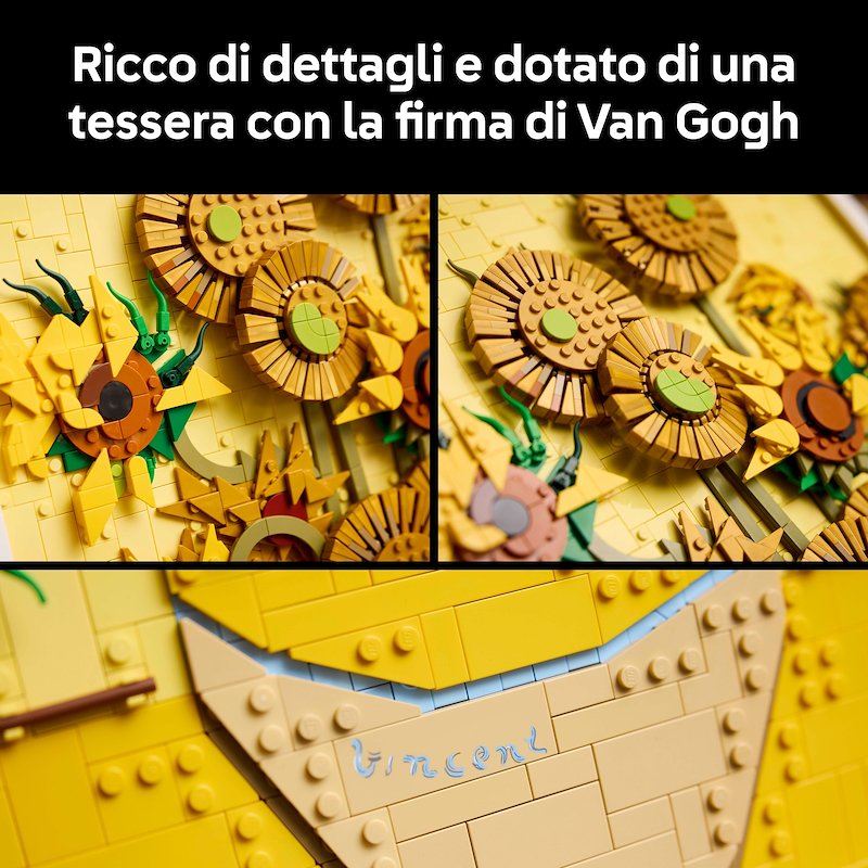 Lego Art Vincent van Gogh – Girasoli 31215