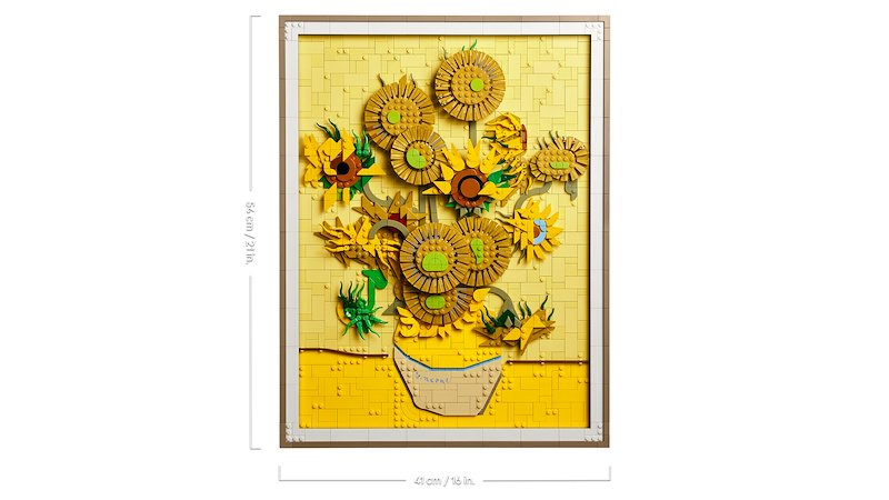 Lego Art Vincent van Gogh – Girasoli 31215