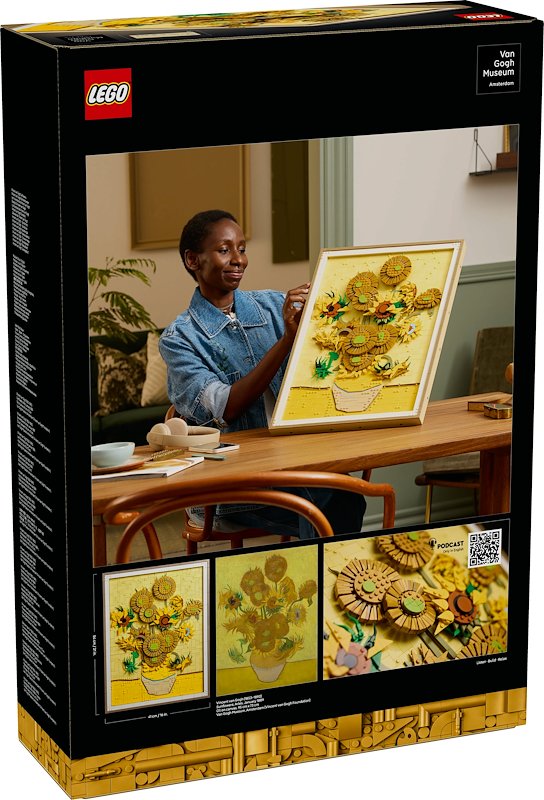 Lego Art Vincent van Gogh – Girasoli 31215