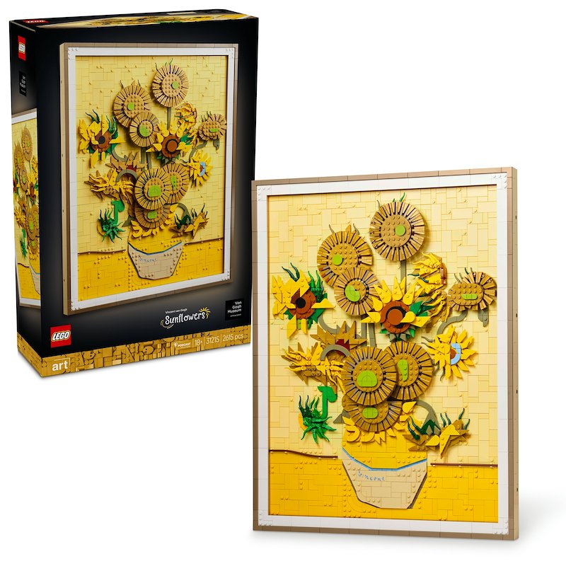 Lego Art Vincent van Gogh – Girasoli 31215