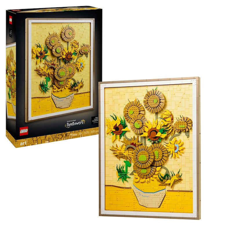 Lego Art Vincent van Gogh – Girasoli 31215