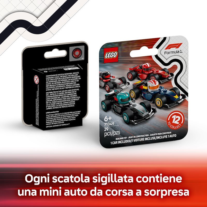 Lego® Monoposto di F1® da collezione 71049