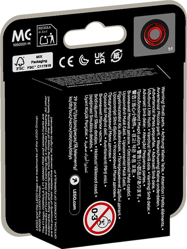 Lego® Monoposto di F1® da collezione 71049