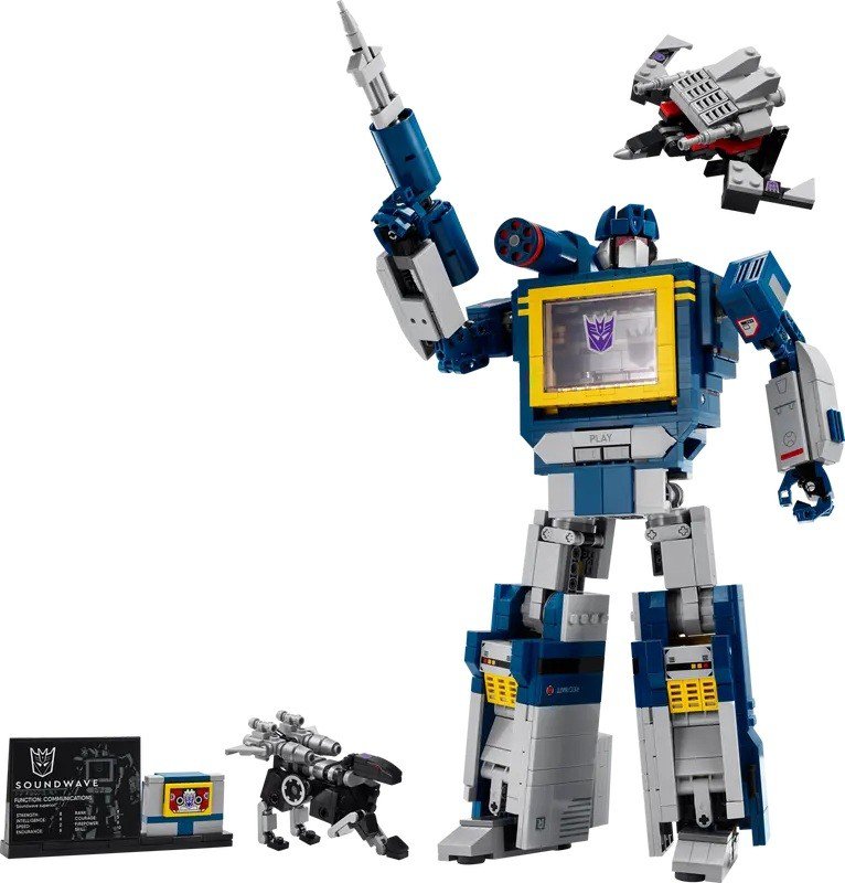 Lego TRANSFORMERS:SOUNDWAVE 10358