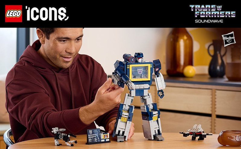 Lego TRANSFORMERS:SOUNDWAVE 10358