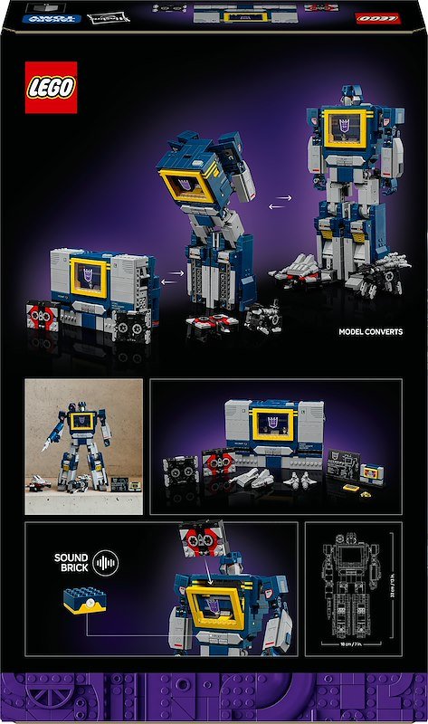 Lego TRANSFORMERS:SOUNDWAVE 10358