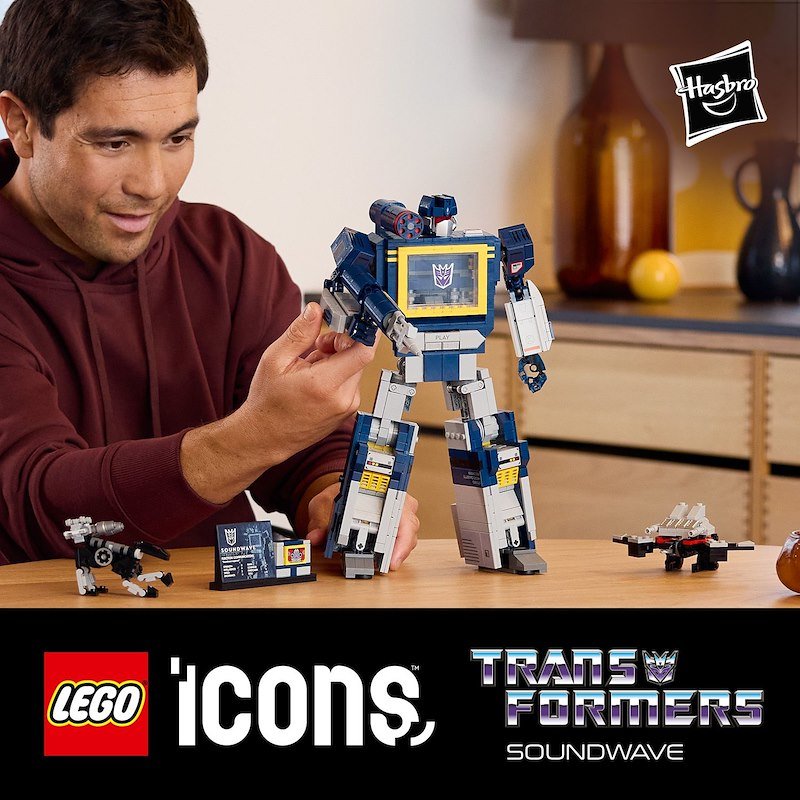 Lego TRANSFORMERS:SOUNDWAVE 10358