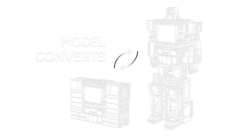 Lego TRANSFORMERS:SOUNDWAVE 10358