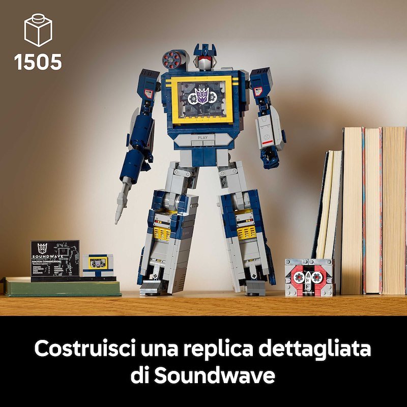 Lego TRANSFORMERS:SOUNDWAVE 10358