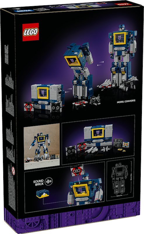 Lego TRANSFORMERS:SOUNDWAVE 10358