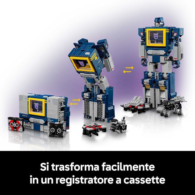 Lego TRANSFORMERS:SOUNDWAVE 10358