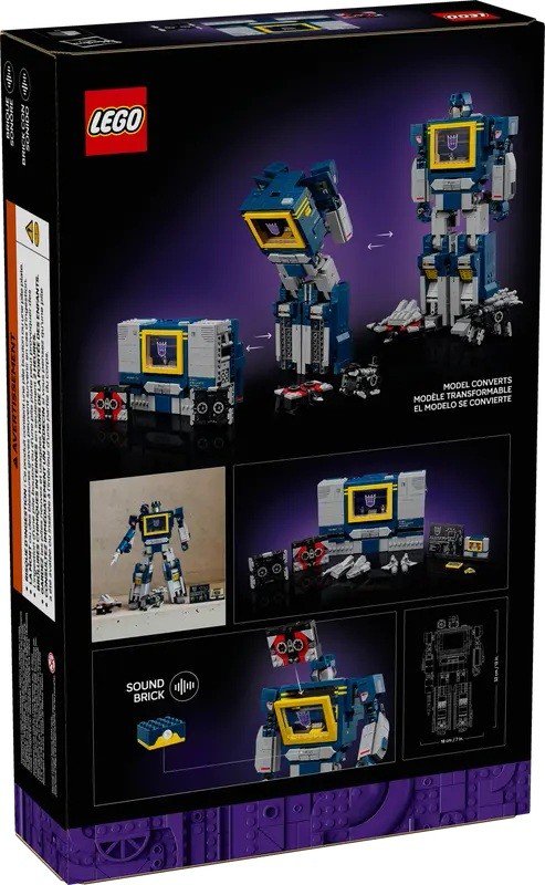 Lego TRANSFORMERS:SOUNDWAVE 10358