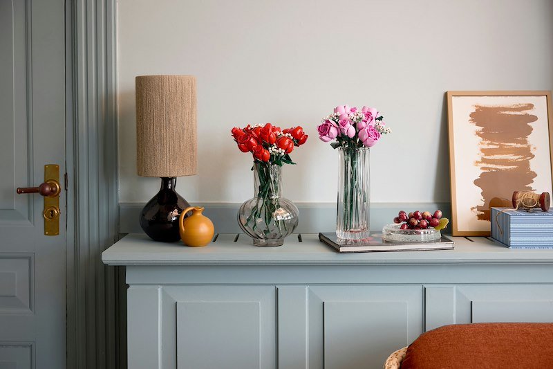 Lego BOUQUET DI ROSE ROSA 10374