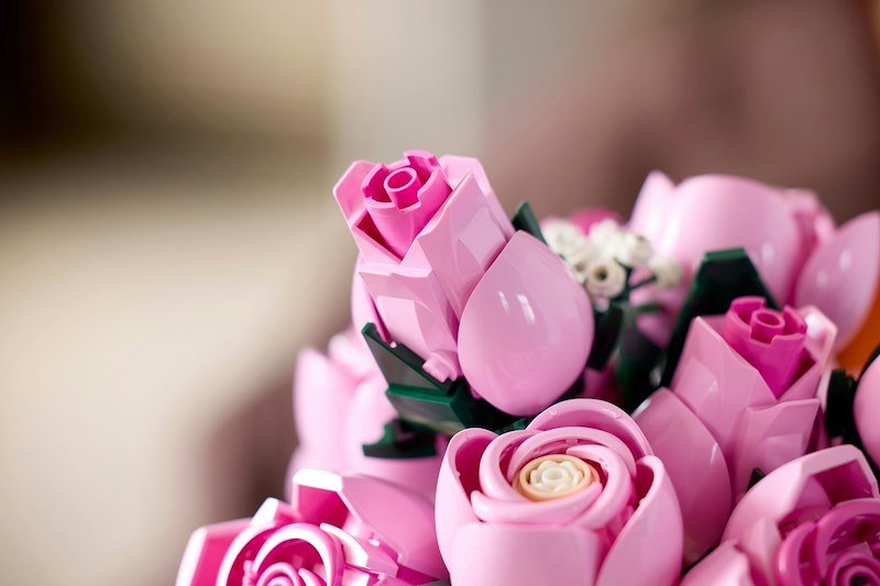 Lego BOUQUET DI ROSE ROSA 10374