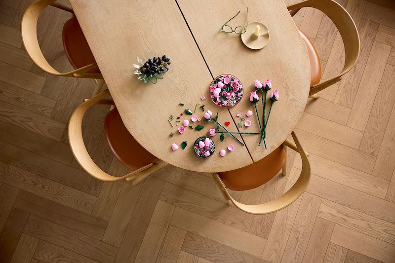 Lego BOUQUET DI ROSE ROSA 10374