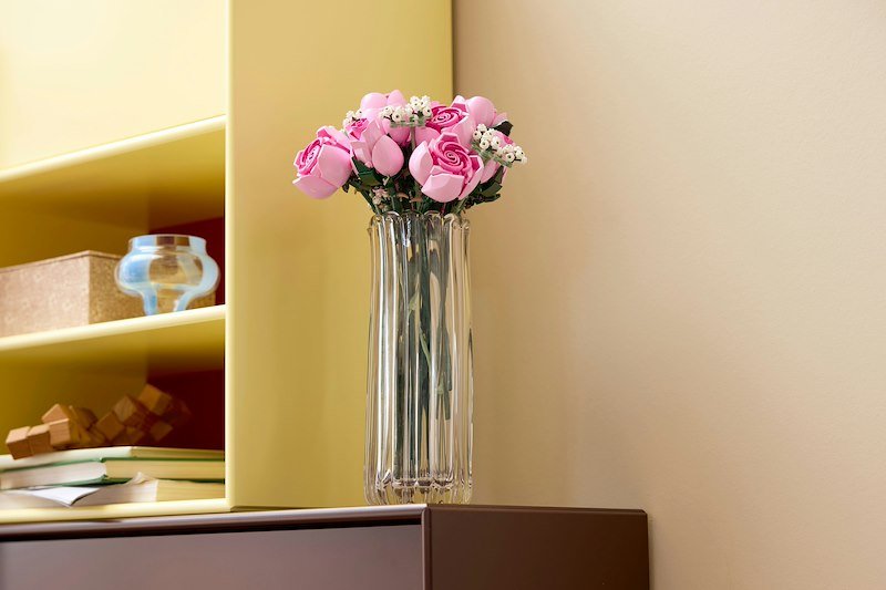 Lego BOUQUET DI ROSE ROSA 10374