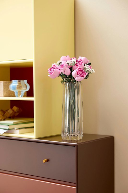 Lego BOUQUET DI ROSE ROSA 10374