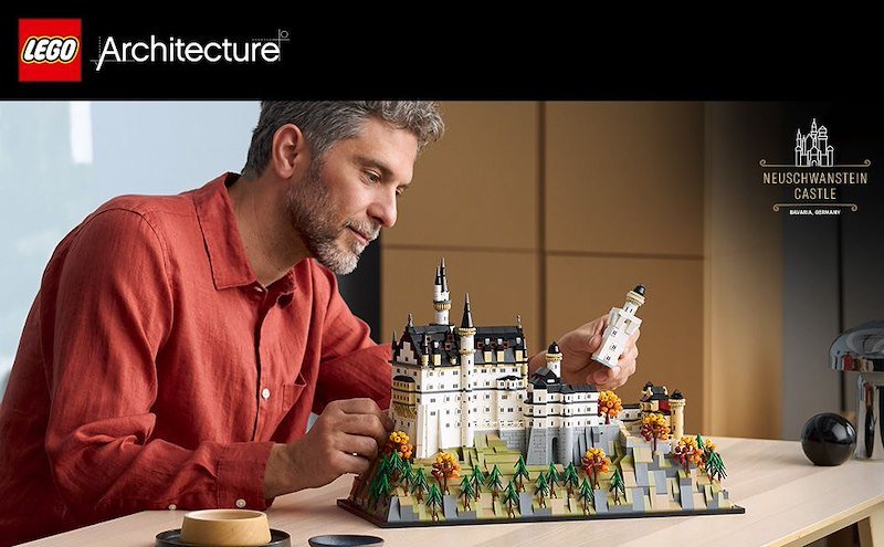 Lego Castello di Neuschwanstein 21063