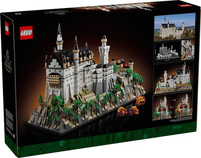 Lego Castello di Neuschwanstein 21063