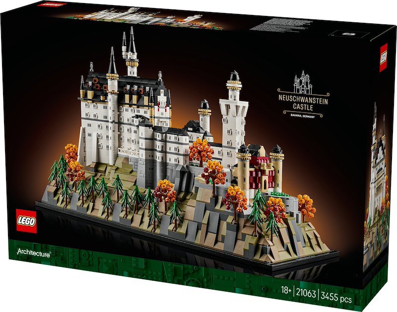 Lego Castello di Neuschwanstein 21063