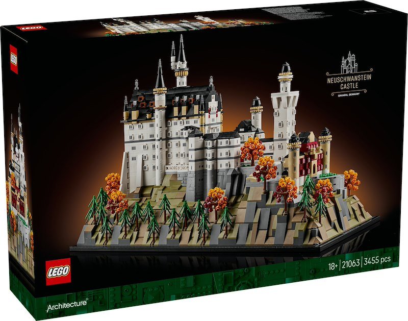 Lego Castello di Neuschwanstein 21063