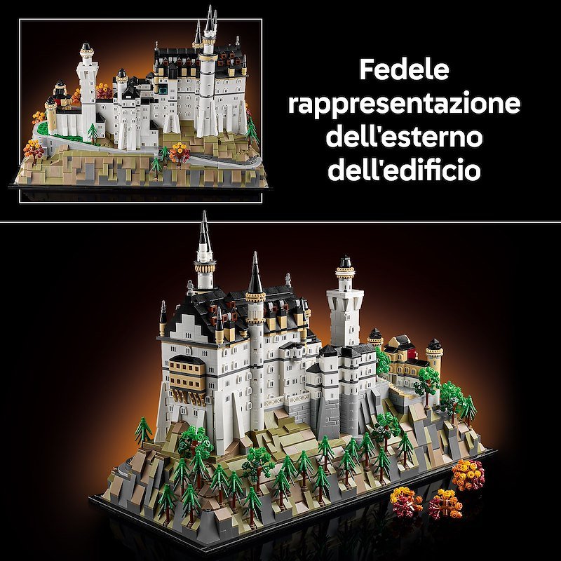 Lego Castello di Neuschwanstein 21063