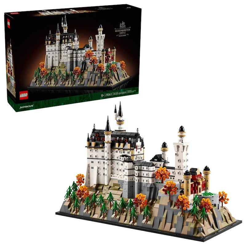 Lego Castello di Neuschwanstein 21063