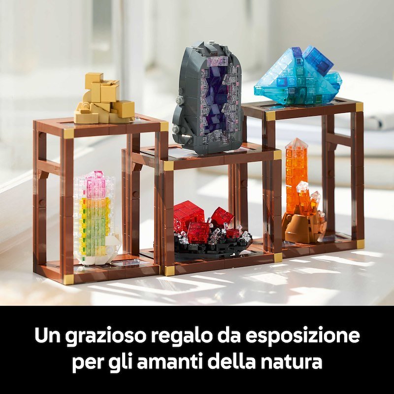 Lego COLLEZIONI DI MINERALI 21362
